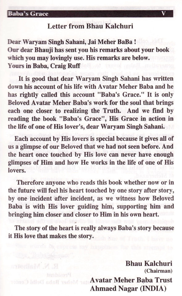 Baba's Grace by Waryam Singh