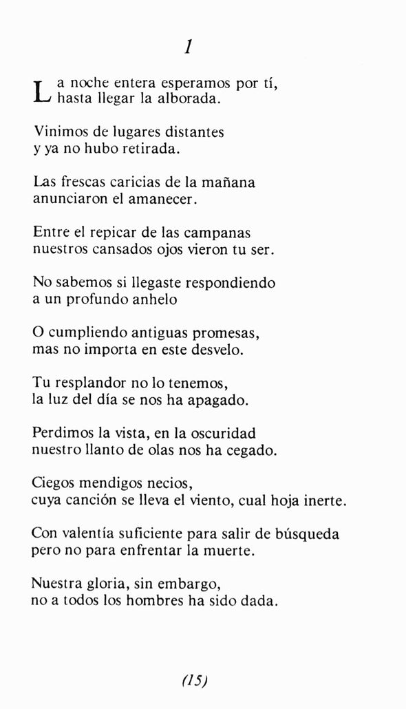 Cantos y Suspiros (Spanish)