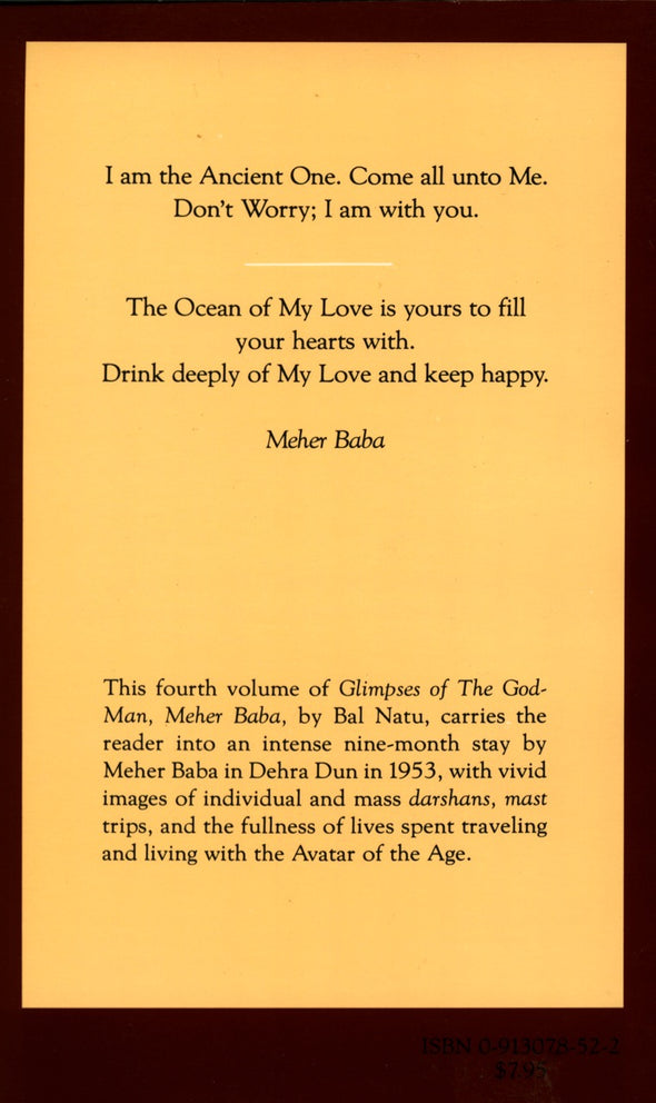Glimpses of the God-Man, Meher Baba (Vol 4) 1953