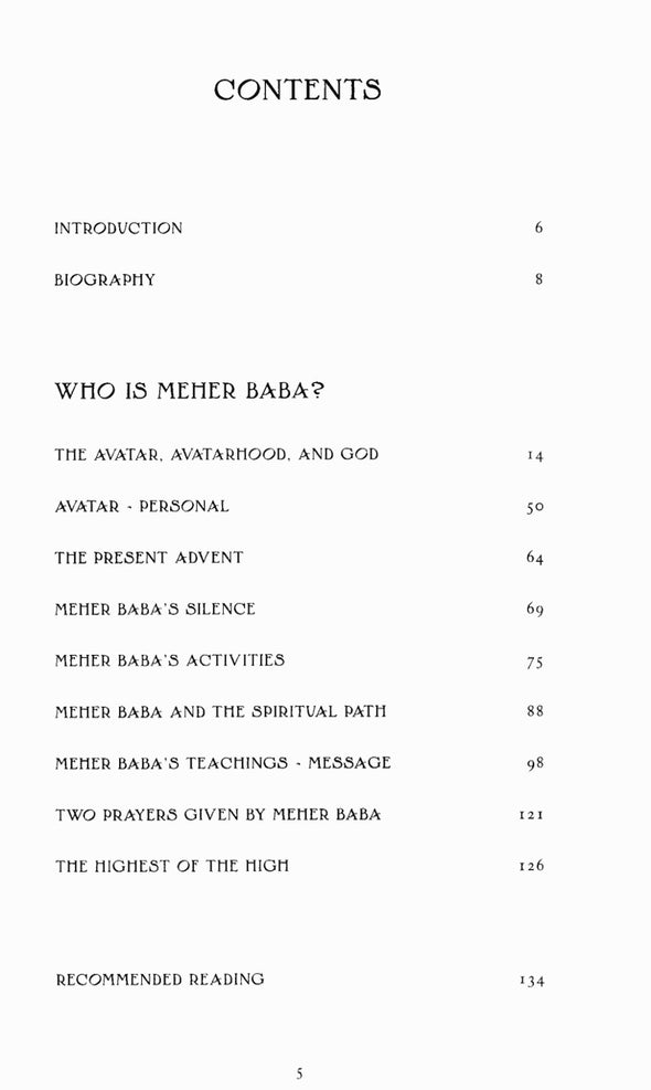 Who is Meher Baba? Questions and Answers