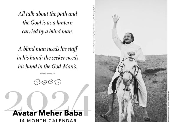 Avatar Meher Baba Calendar 2024