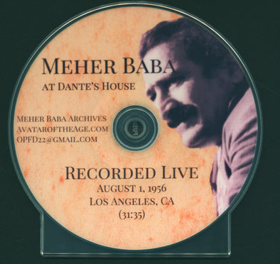 Meher Baba at Dante's House