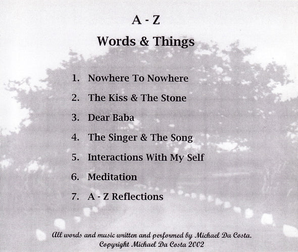 A-Z Words and Things