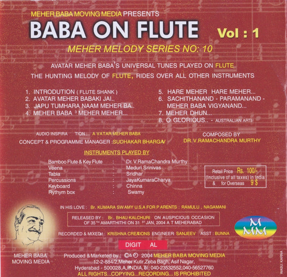 Baba on Flute, Vol. 1