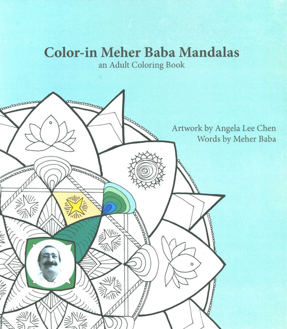 Color-in Meher Baba Mandalas