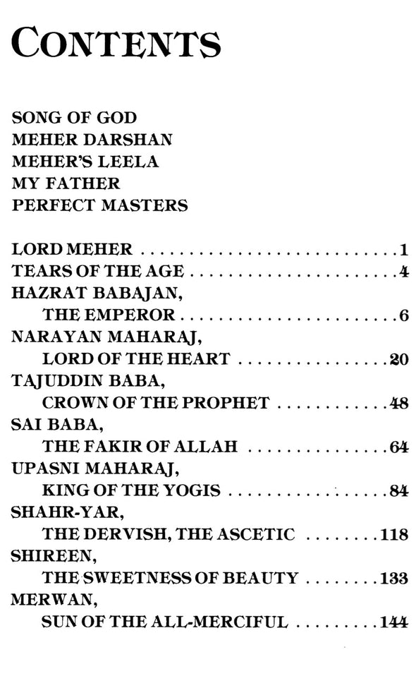 Lord Meher Volume 1, 1894 - 1922