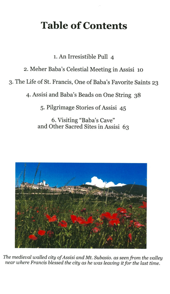 Meher Baba in Assisi