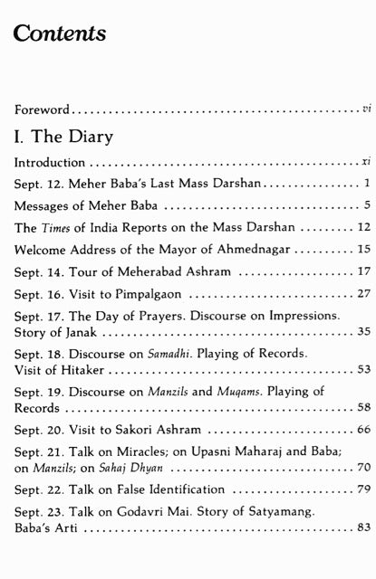Three Incredible Weeks with Meher Baba