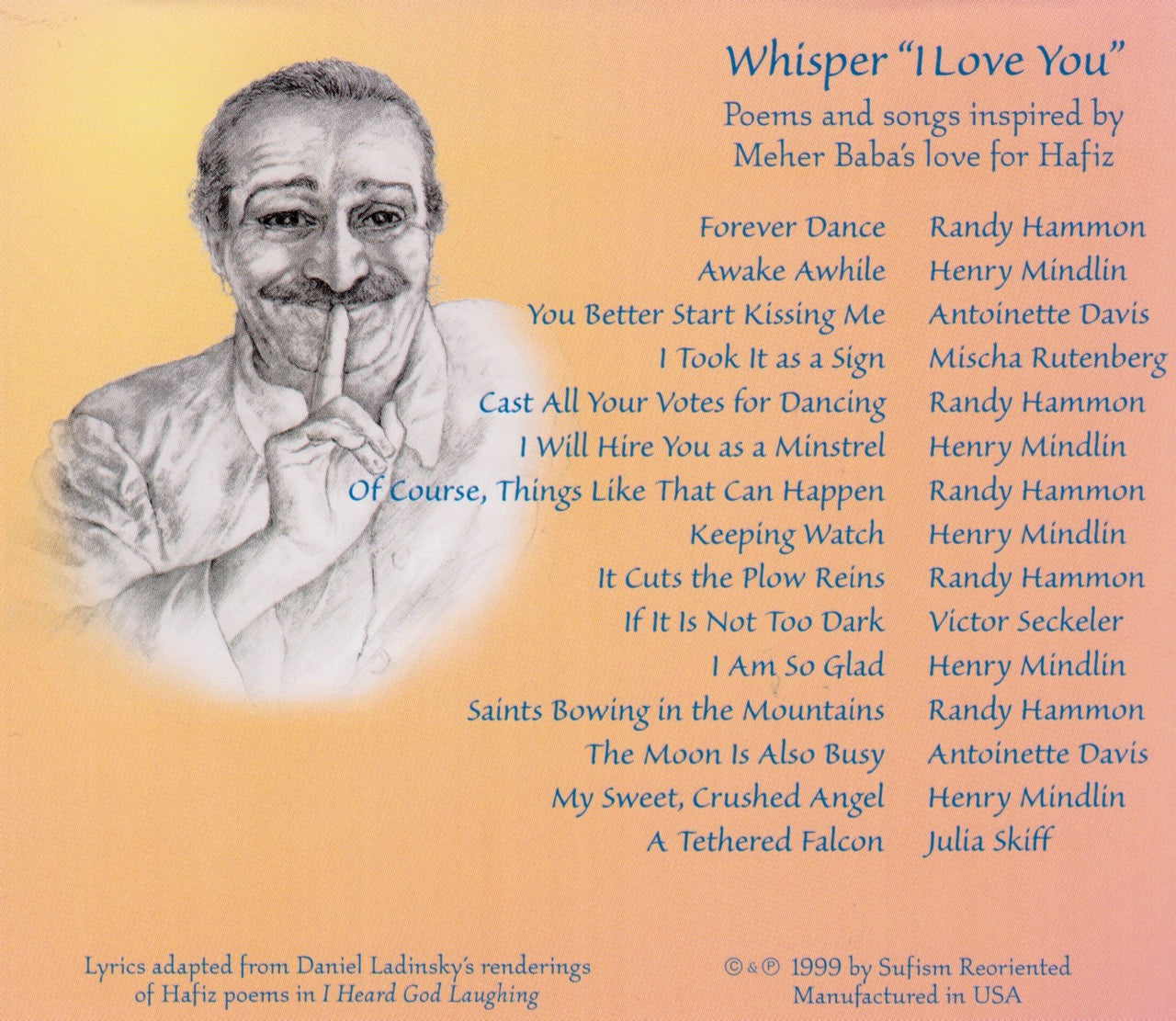 Whisper I Love You – Meher Baba Books